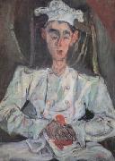 Chaim Soutine The Little Pastry Pastry Cook (nn03) oil painting